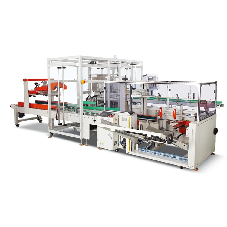Automatisk sido-Push-typ förpackningsmaskin Case Packer